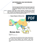 Interaksi Antarnegara Asia Dan Negara Lainnya (A Dan B)