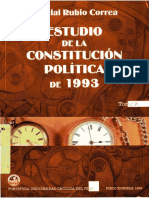 Estudio de La Constitucion Politica de 1993 Marcial Rubio Tomo 2