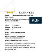 KAJIAN KES  sejarah