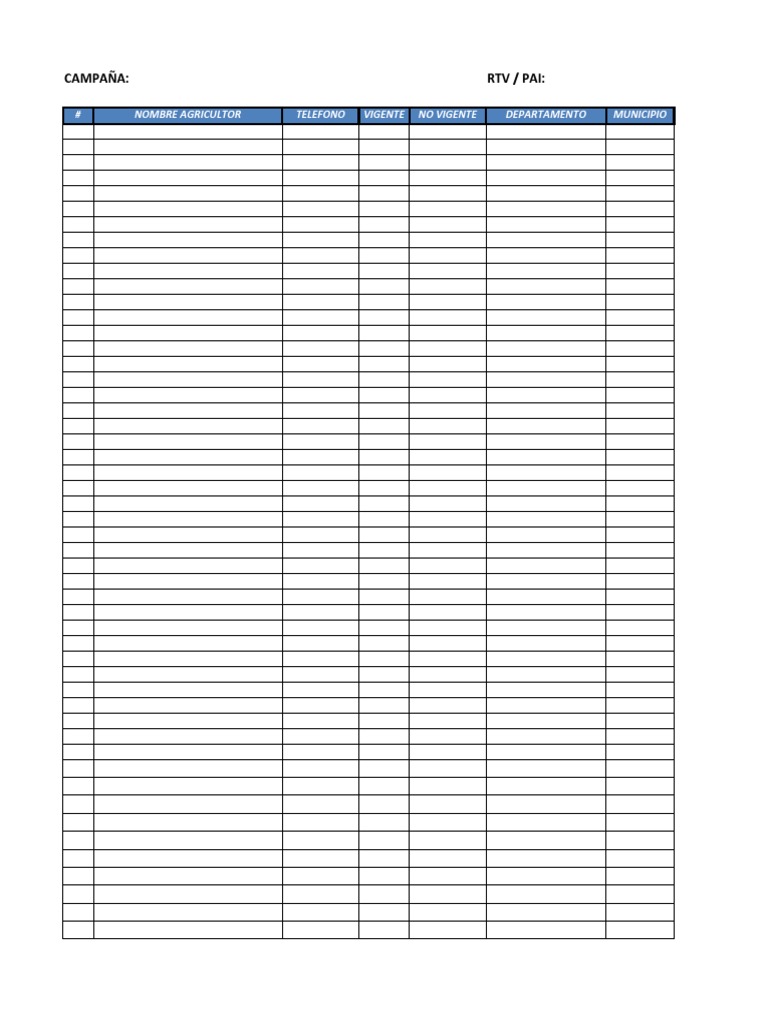 Formato Llamadas Telefónicas | PDF