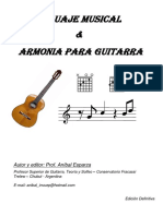 Lenguaje Musical y Armonia Guitarra