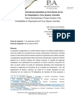 Caro-Gamboa Et Al. - 2019 - Evaluación de Colinesterasa Plasmática en Floricultores de Los Municipios de Chiquinquirá y Toca, Boyacá, Co-Annotated