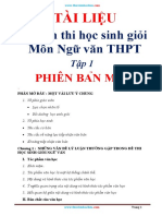 Tai Lieu Boi Duong HSG Môn Ngữ Văn THPT Tập 1