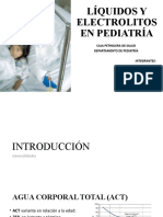 Líquidos y Electrolitos en Pediatría