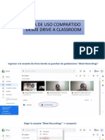 Guía de Uso Compartido de Drive A Classroom