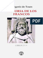 Historia de Los Francos. Libros 2 y 9 by Gregorio de Tours