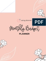 Uang Planner - Monthly Budget (Bahasa)