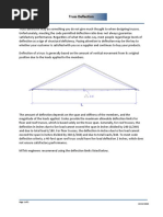 IRC Allowable Deflection Limits Table | PDF | Technology & Engineering