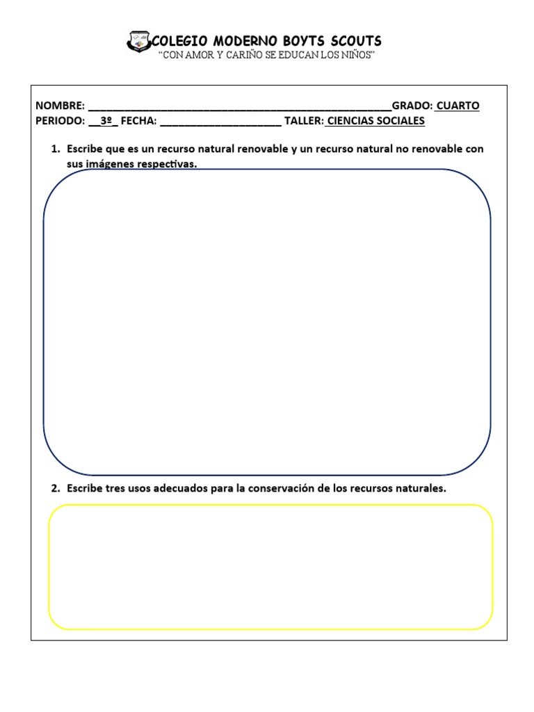 Taller de Ciencias Sociales 4to Grado | PDF | Arte