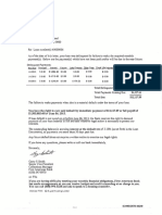 Letter From Garry Smith First American Bank To Schneider-Late Charge Prior To Due Date