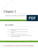 Chapter 2 Personal Money Management Skills - Student