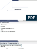 Data Frames: Nptel Noc18-Cs28