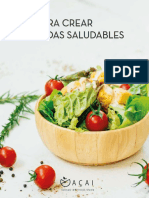 Guía para crear ensaladas saludables