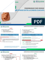 Penjelasan Pcare Vaksinasi Simplifikasi Dan Konek Dukcapil