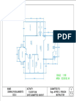 Name: Activity: 3CE-S Donnalyn Balamiento Floor Plan DATE SUBMITTED: 09/15/17 Submitted To: Engr. Jaypee C. Penson Instructor