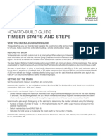 How to Build Guide - Timber Stairs and Steps