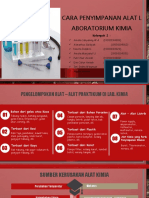 Tugas Orlab - Pka 2019 - Kelompok 2 - Cara Penyimpanan Alat Lab Kimia