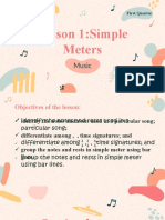 Lesson 1 - Simple Meter