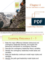 Contingency Leadership Theories: Part One: Individuals As Leaders