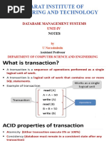 DBMS Unit-4