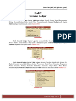 User Manual Bab 7 General Ledger