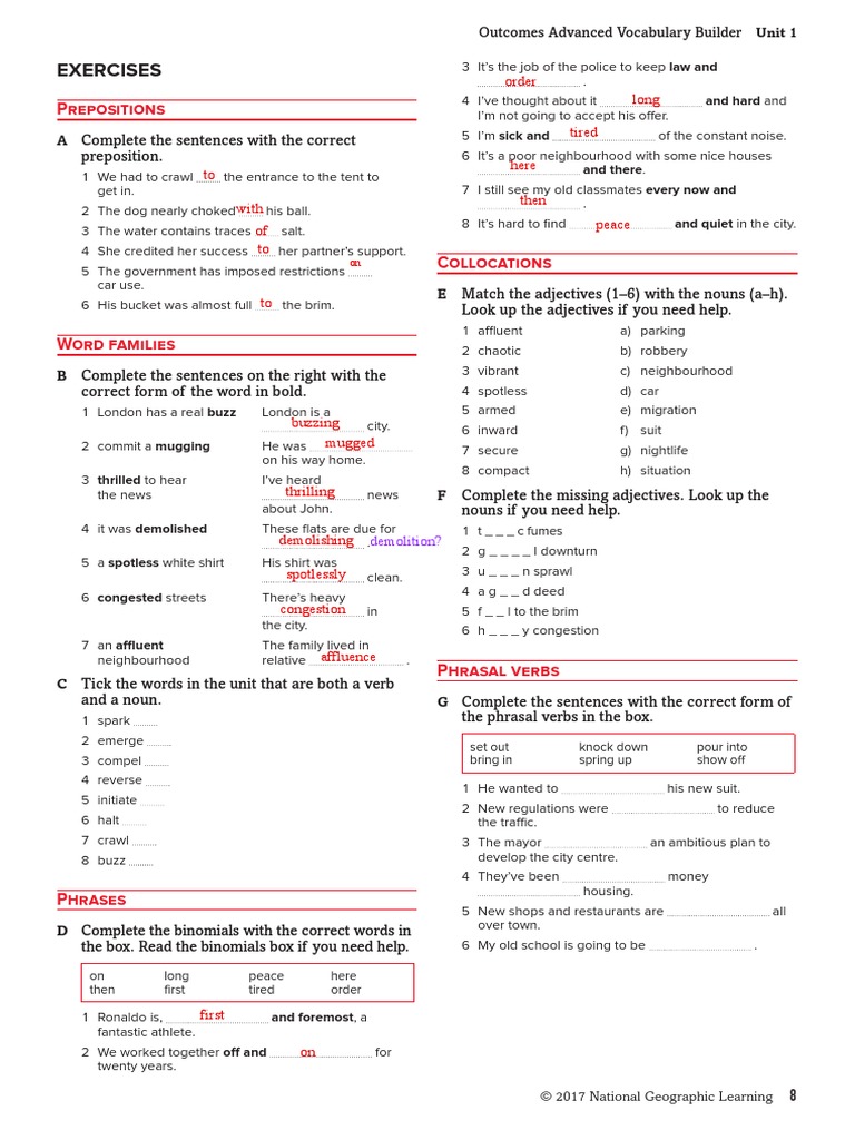 Kami Export - Vocabulary Check | PDF | Phrase | Adjective