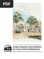 Design Standards and Guidelines For Large Retail Establishments