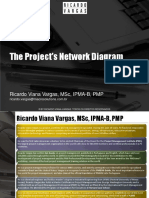 The Project'S Network Diagram: Ricardo Viana Vargas, MSC, Ipma-B, PMP