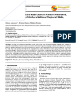 Assessment of Natural Resources in Ketech Watershe[1]