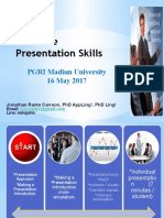 Effective Presentation Skills