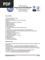 Fundamentals of Surveying Course Portfolio