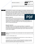 Case Title G.R. NO. Ponente Date Doctrine: (Petitioner's Argument)