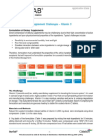 Overcoming Dietary Supplement Challenges - Vitamin C: Formulation of Dietary Supplements