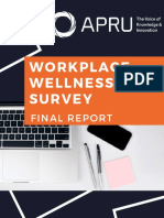Workplace Wellness Survey Report - Final