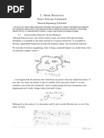 Ideal R Eactors: 2.1 G Eneralised R Eactor M Ass Balance