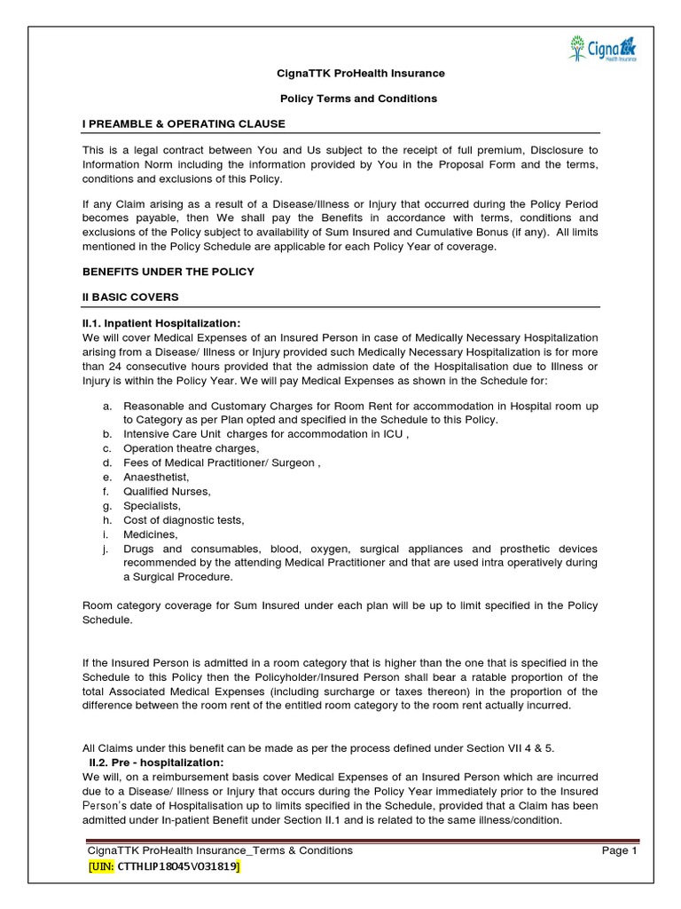Policy Version-3 | PDF | Deductible | Insurance