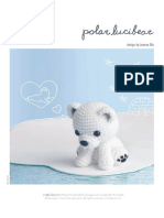 Osito polar bebe amigurumi