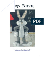 Bugs Bunny y Silvestre amigurumi