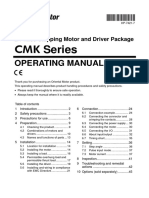 CMK Series: Operating Manual