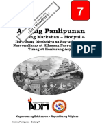 Araling Panlipunan: Ikatlong Markahan - Modyul 4