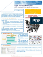 Kit de Projet Multi-Disciplinaire de Conception D'une Maquette de Robot Pompier