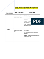 Excel Functions (Ism) 1 1