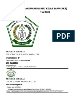Proposal Pembangunan Ruang Kelas Baru (RKB) T.A 2021: Yayasan Islam Nurul Hidayah Status Terakreditasi B" Provinsi Banten