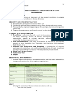 Geological and Geophysical Investigation in Civil Engineering