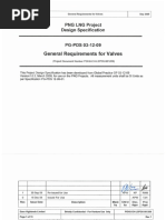 PGHU-EH-LSPDS-001209 R1 General Requirement For Valves