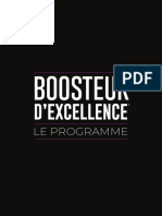 TSF Boosteur Excellence Presentation Programme - 18 01 20