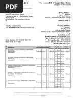 Tax Invoice/Bill of Supply/Cash Memo: (Original For Recipient)