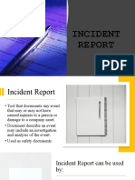 Incident Report 1