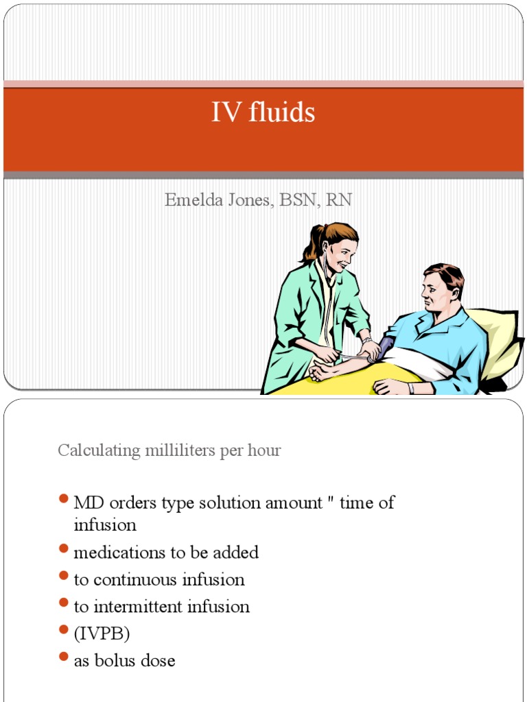 IV Fluid Calculation Guide for Nurses | PDF