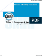 SMRP Pillar 1
